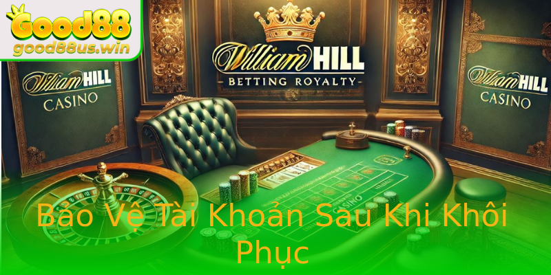 Bảo Vệ Tài Khoản Sau Khi Khôi Phục Bảo Vệ Tài Khoản Sau Khi Khôi Phục